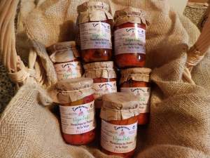 12 Jars of hot roasted pepper 314 ml