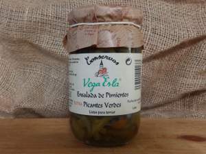 12 Jars of hot green pepper in vinegar 314 ml