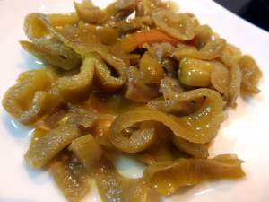 Hot green pepper in vinegar, 314 ml