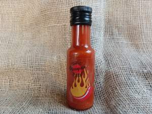 Very spicy picaguin hot sauce