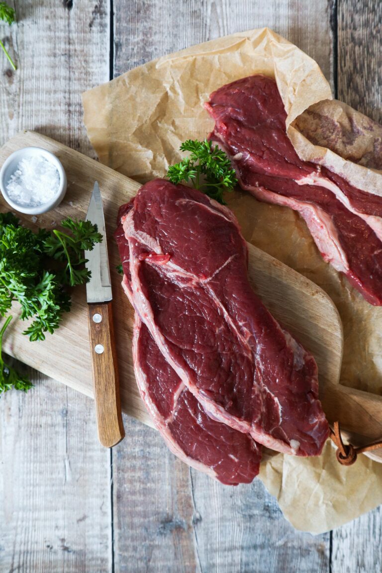 How to cut meat against the grain so it feels more tender