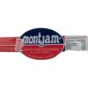 Jamón de bellota ibérico 50% Montjam brida roja - detalle