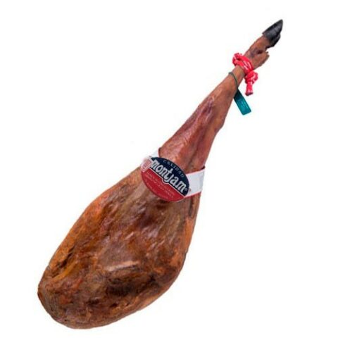 Jamón de cebo de campo ibérico 50% Montjam brida verde