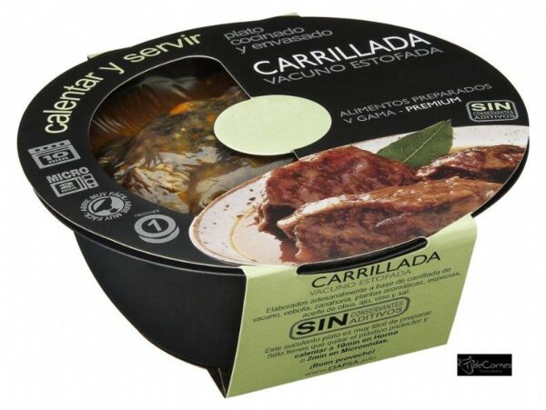 Carrillada de vacuno estofada