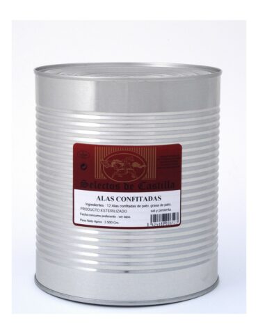 Confit de alas de pato 12 uds - Selectos de Castilla