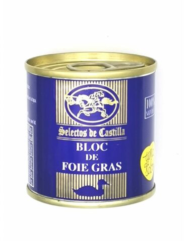 Bloc de foie gras de pato 95 g - Selectos de Castilla