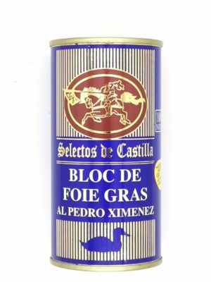 Bloc de foie gras al pedro ximenez 200 g - Selectos de Castilla