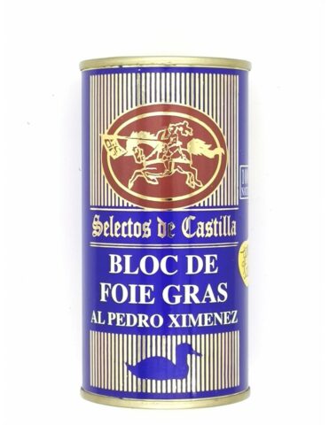 Bloc de foie gras al pedro ximenez 200 g - Selectos de Castilla