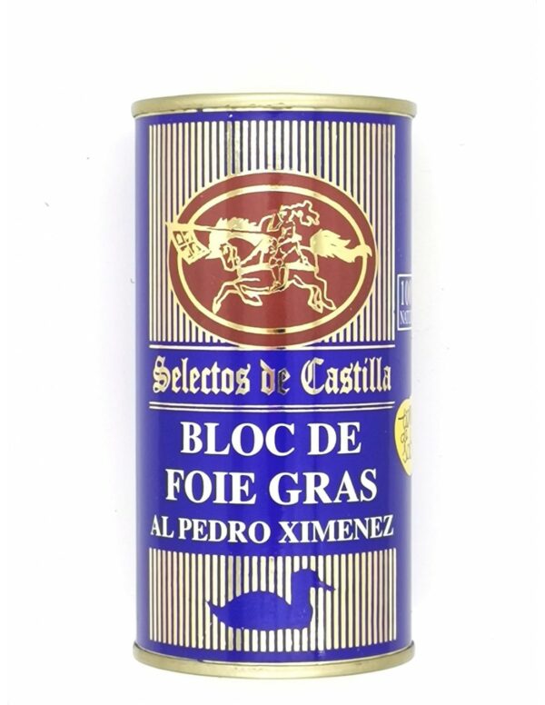 Bloc de foie gras al pedro ximenez 200 g - Selectos de Castilla