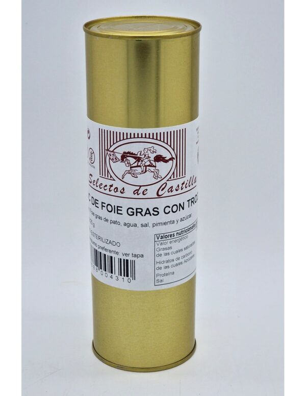 Bloc de foie gras con trozos 825 g - Selectos de Castilla