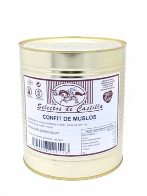 Confit de muslos de pato 8 uds