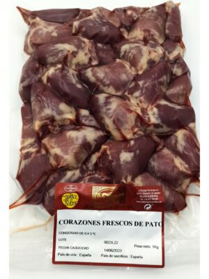 Corazones de pato frescos - Selectos de Castilla