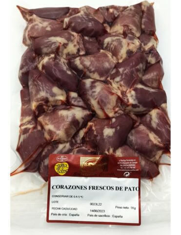 Corazones de pato frescos - Selectos de Castilla