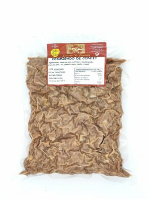 Desmigado de confit de pato - Selectos de Castilla