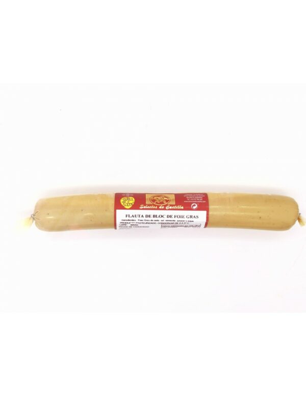 Flauta bloc de foie gras de pato 250 g