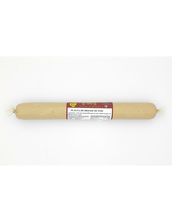 Flauta de mousse de foie 250 g - Selectos de Castilla