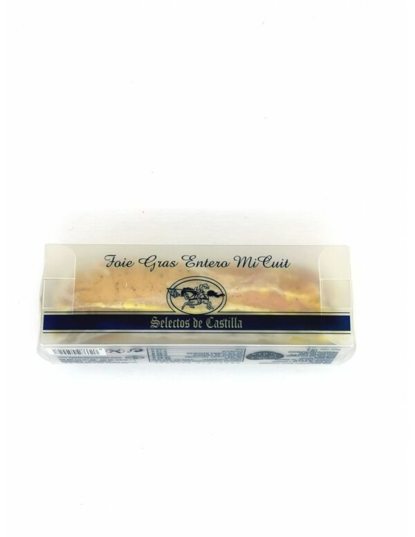 Foie gras mi cuit entero super mini estuchado