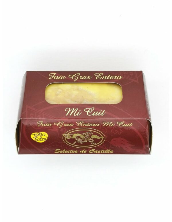 Foie gras mi cuit entero mini estuche - Selectos de Castilla
