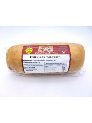 Foie gras mi cuit entero - Selectos de Castilla