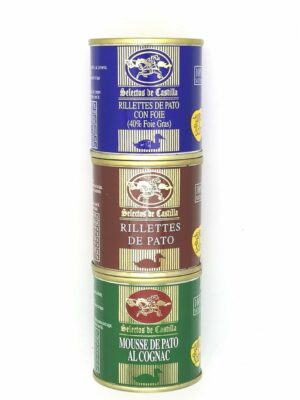 Lote mousse rillettes 95 g.