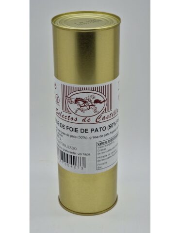 Mousse de foie (50% foie gras) 825 g - Selectos de Castilla