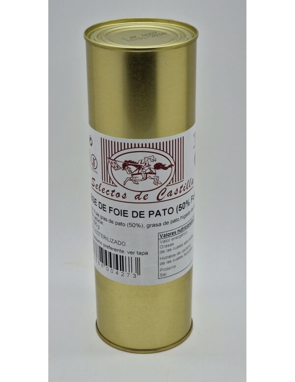Mousse de foie (50% foie gras) 825 g - Selectos de Castilla