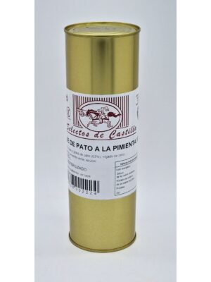 Mousse de pato a la pimienta verde 825 g - Selectos de Castilla