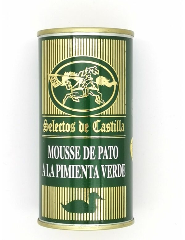Mousse de pato a la pimienta verde 200 g - Selectos de Castilla