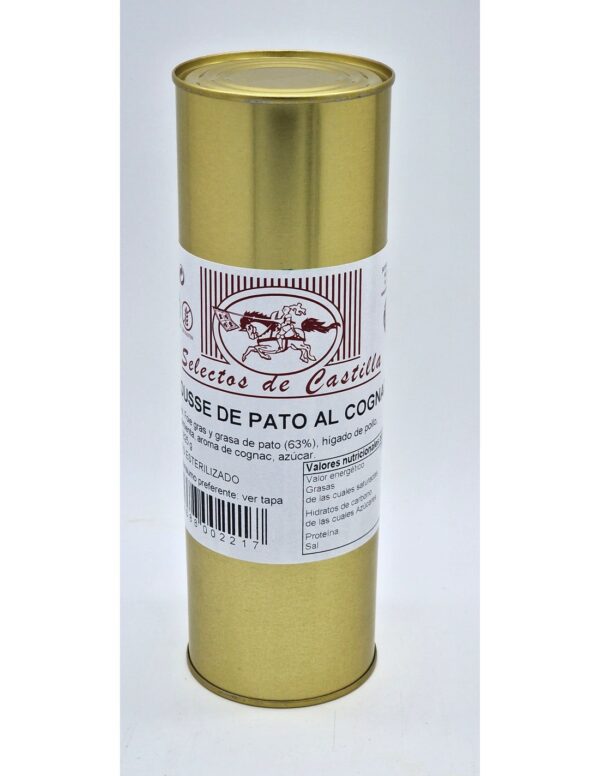 Mousse de pato al cognac 825 g - Selectos de Castilla