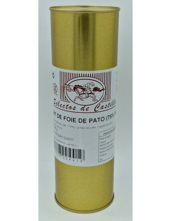 Parfait de foie (75% foie gras) 825 g - Selectos de Castilla