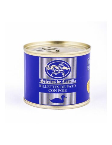 Rillettes de pato con foie 200 g - Selectos de Castilla