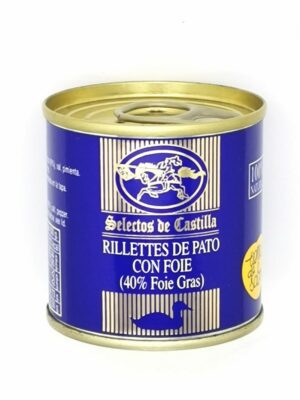 Rillettes de pato con foie 95 g