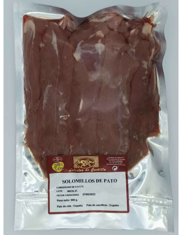 Solomillo de pato fresco - Selectos de Castilla