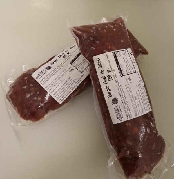 Burger meat jabalí (500 gr. apróx.) — imagen 2