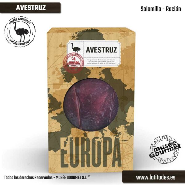 Solomillo de avestruz (Ración de 200 gr. apróx.)