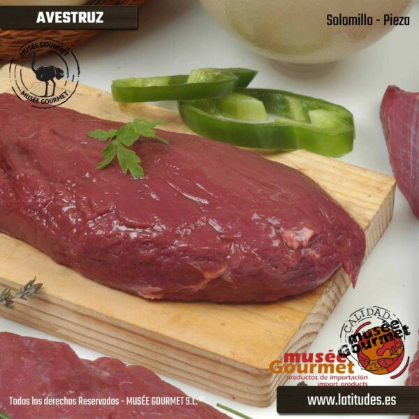 Solomillo de avestruz (Corte de 700-800 gr. apróx.)