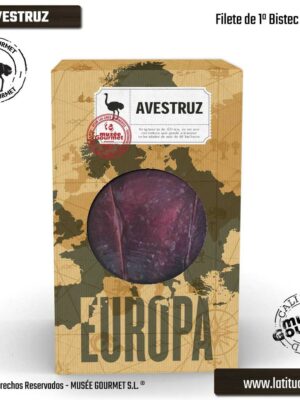 Filete 1ª extra avestruz ración (200 gr. apróx.)