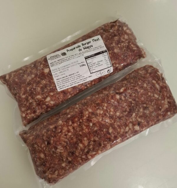 Burger meat wagyu (500 gr. apróx.) — imagen 3