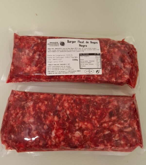 Burger meat black angus (500 gr. apróx.) — imagen 3