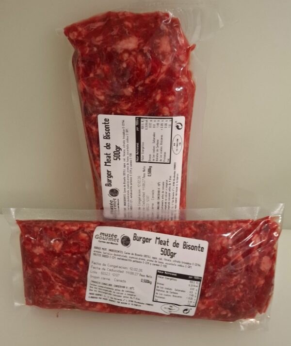 Burger meat bisonte (500 gr. apróx.) — imagen 3