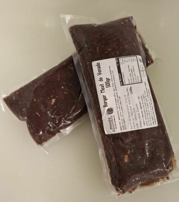 Burger meat venado (500 gr. apróx.) — imagen 3