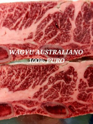 Sobrecostillas wagyu australia 4-5 con hueso (1 kg aprox.)
