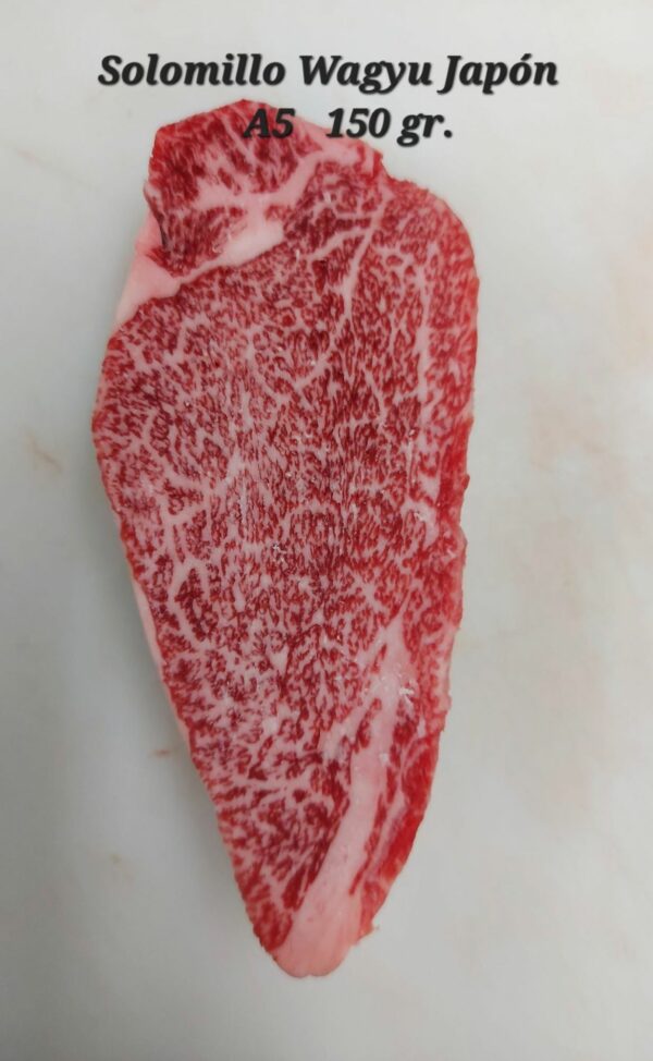 Solomillo wagyu japonés a5/a5+ bms 10-12 (150gr.) — fotografía 5