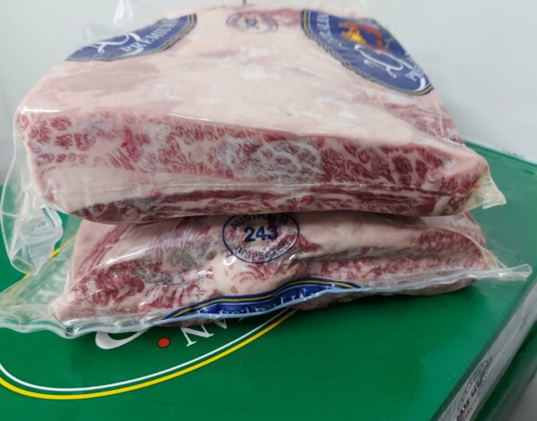 Sobrecostillas wagyu australia 4-5 con hueso (1 kg aprox.) — fotografía 7