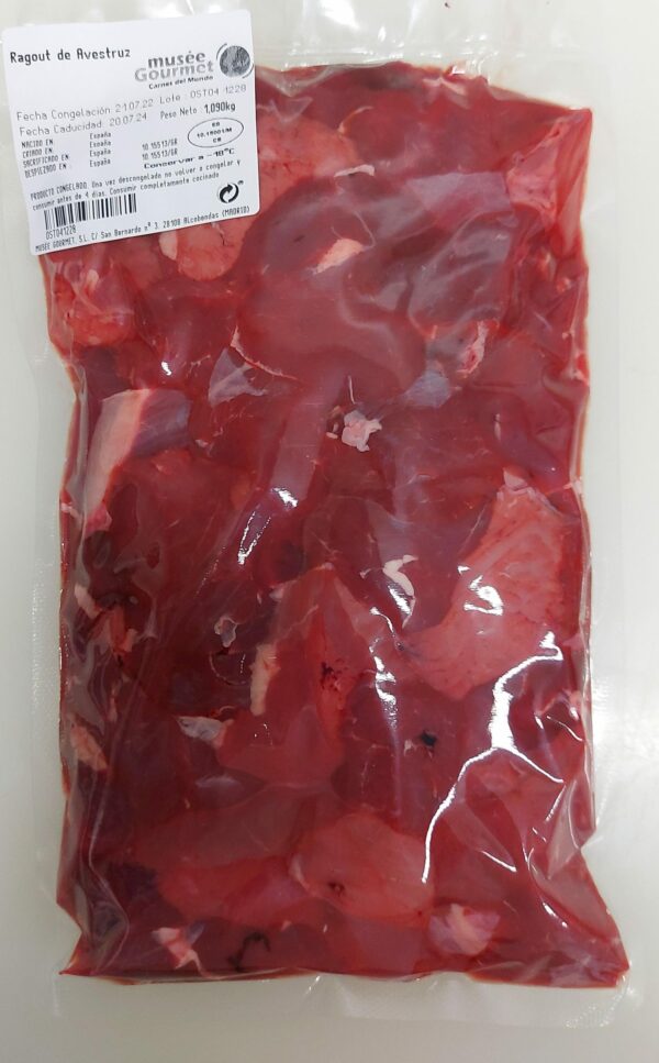 Ragout de avestruz (Corte de 1 kg. apróx.) — imagen 5