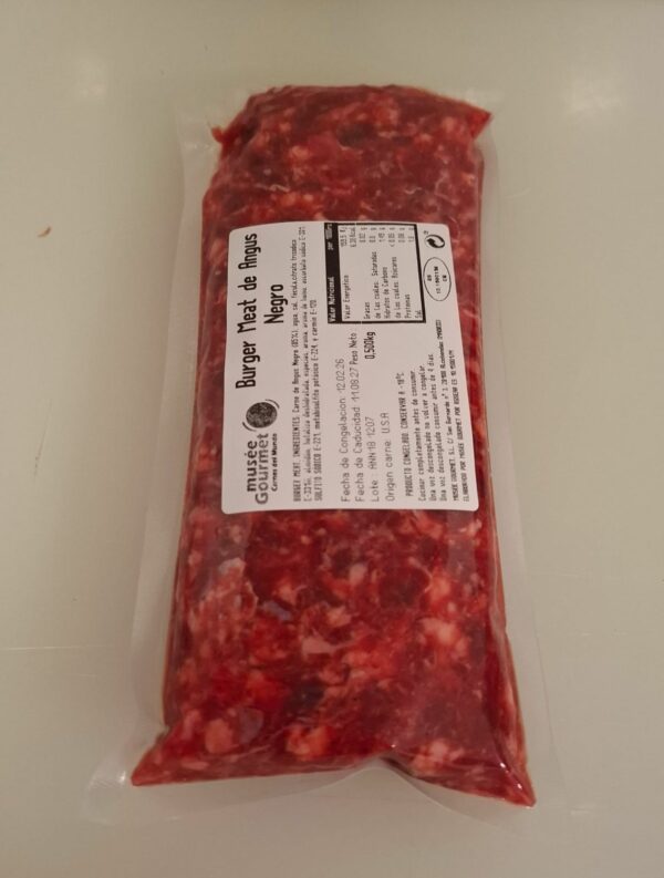 Burger meat black angus (500 gr. apróx.) — imagen 4