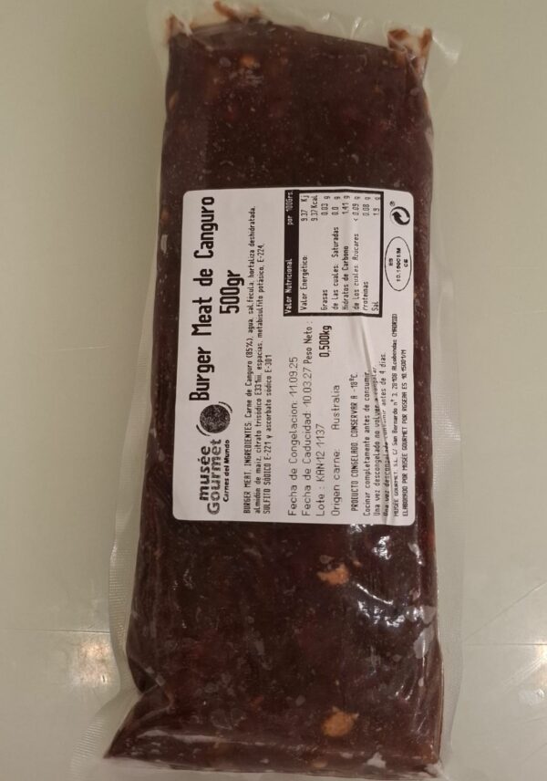 Burger meat canguro (500 gr. apróx.) — imagen 4