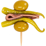 Gilda anchoa- aceitunas pedraza – ANCHOA