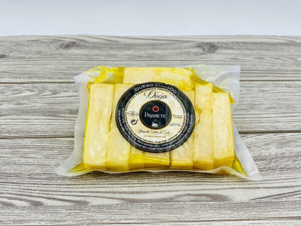 Blíster de queso de oveja curado en aceite de oliva virgen extra – Blister