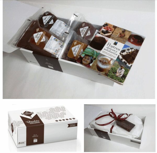 Lote regalo nº 4 – chocolates BIO&FT para cocinar sin gluten